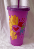 UV Printed Colour Changing Plastic Tumbler - Tututally Cute Custom Creations