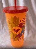 UV Printed Colour Changing Plastic Tumbler - Tututally Cute Custom Creations