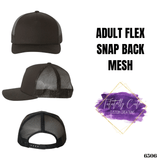 Leather Patch Dad & Child Hats - Tututally Cute Custom Creations