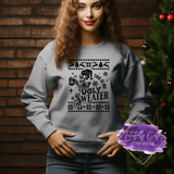Skeleton Ugly X-Mas Sweater - Tututally Cute Custom Creations