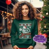 Skeleton Ugly X-Mas Sweater - Tututally Cute Custom Creations