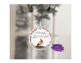 Cardinal Memorial Christmas Aluminum Ornament - Tututally Cute Custom Creations