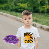Construction Birthday Shirt - Tututally Cute Custom Creations