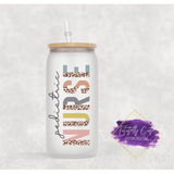 16oz Glass Can - Nurse Collection - Tututally Cute Custom Creations