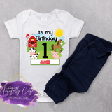 Farm Birthday Shirt - Tututally Cute Custom Creations