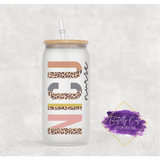 16oz Glass Can - Nurse Collection - Tututally Cute Custom Creations