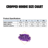 Happy Face Crop Top Hoodie - Tututally Cute Custom Creations