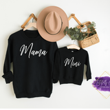 Mama & Mini Matching Sweatshirts - Tututally Cute Custom Creations