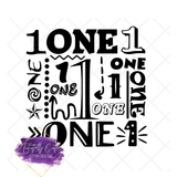 Collage Number Birthday Shirt - Tututally Cute Custom Creations