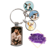 Multi Photo Keychain - Tututally Cute Custom Creations
