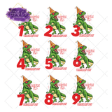 T-Rex Birthday Shirt - Tututally Cute Custom Creations