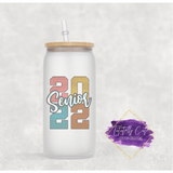 16oz Glass Can - Graduation - Tututally Cute Custom Creations
