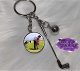 Golf Keychain - Tututally Cute Custom Creations