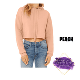Happy Face Crop Top Hoodie - Tututally Cute Custom Creations