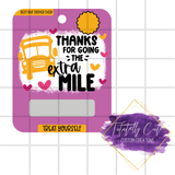 School Theme Money Card - Tututally Cute Custom Creations