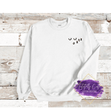 Happy Face Crewneck or Hoodie - Tututally Cute Custom Creations
