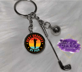 Golf Keychain - Tututally Cute Custom Creations