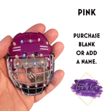 Hockey Helmet Ornament - Tututally Cute Custom Creations