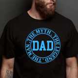 Dad - Man, Myth, Legend Shirt - Tututally Cute Custom Creations