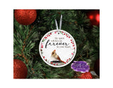 Cardinal Memorial Christmas Aluminum Ornament - Tututally Cute Custom Creations