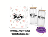 Graduation Glass & Frame Set - Tututally Cute Custom Creations