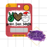 Holiday Theme Money Card - Tututally Cute Custom Creations