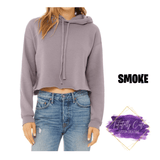 Happy Face Crop Top Hoodie - Tututally Cute Custom Creations
