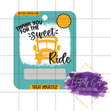 School Theme Money Card - Tututally Cute Custom Creations