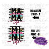 Pick Your Print - Parent/Child Sets - Adult & Child Print Sizes - Tututally Cute Custom Creations