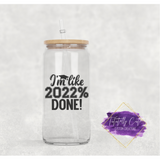 16oz Glass Can - Graduation - Tututally Cute Custom Creations