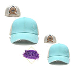 WOMENS AND CHILDREN'S BACK CROSSED HATS - Tututally Cute Custom Creations