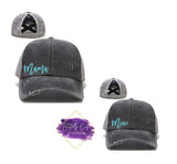 WOMENS AND CHILDREN'S BACK CROSSED HATS - Tututally Cute Custom Creations