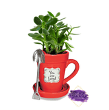 Mother's Day Flower Pot Mug/Planter - Tututally Cute Custom Creations