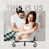FRAMELESS PERSONALIZED PHOTO FRAME - Tututally Cute Custom Creations