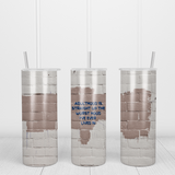 Adulthood is the Worst Hood Tumbler - Tututally Cute Custom Creations