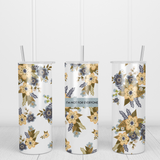 I'm Not For Everyone Floral Tumbler - Tututally Cute Custom Creations