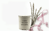 Distressed Ceramic Mug - Tututally Cute Custom Creations