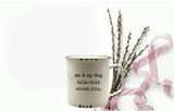 Distressed Ceramic Mug - Tututally Cute Custom Creations