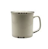 Distressed Ceramic Mug - Tututally Cute Custom Creations