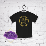 Wild One Arrows First Birthday Shirt - Tututally Cute Custom Creations