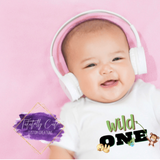 Wild One Safari First Birthday Shirt - Tututally Cute Custom Creations
