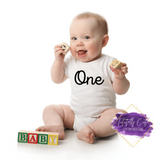 One themed Birthday Shirt - Tututally Cute Custom Creations