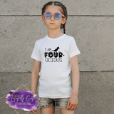 Fourocious Birthday Shirt - Tututally Cute Custom Creations