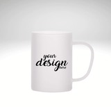Frosted Coffee Mug - Tututally Cute Custom Creations