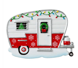 Happy Camper Christmas Ornament - Tututally Cute Custom Creations