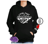 Livin That Hockey Life Sweatshirt/Hoodie - Tututally Cute Custom Creations