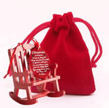 Memorial Christmas Chair Ornament - Tututally Cute Custom Creations
