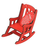 Memorial Christmas Chair Ornament (Unassembled) - Tututally Cute Custom Creations