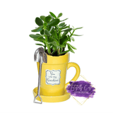 Mother's Day Flower Pot Mug/Planter - Tututally Cute Custom Creations