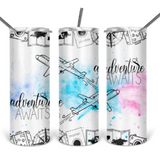 Adventure Awaits Tumbler - Tututally Cute Custom Creations